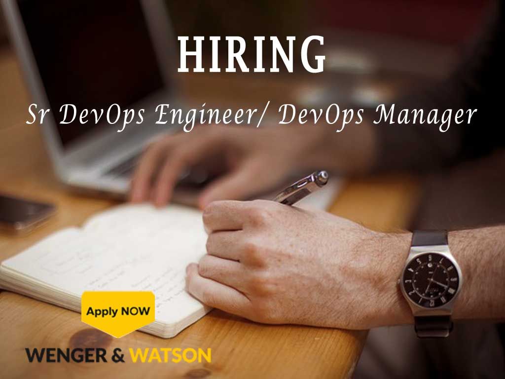Hiring for Sr DevOps Engineers/ DevOps Managers in Bangalore